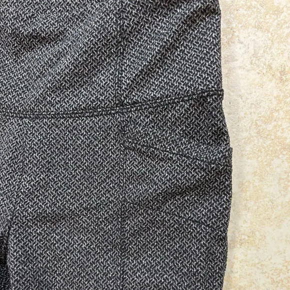 Athleta Herringbone Metro High Rise Leggings Textured Gray Women's Pants Size XS - Picture 9 of 10